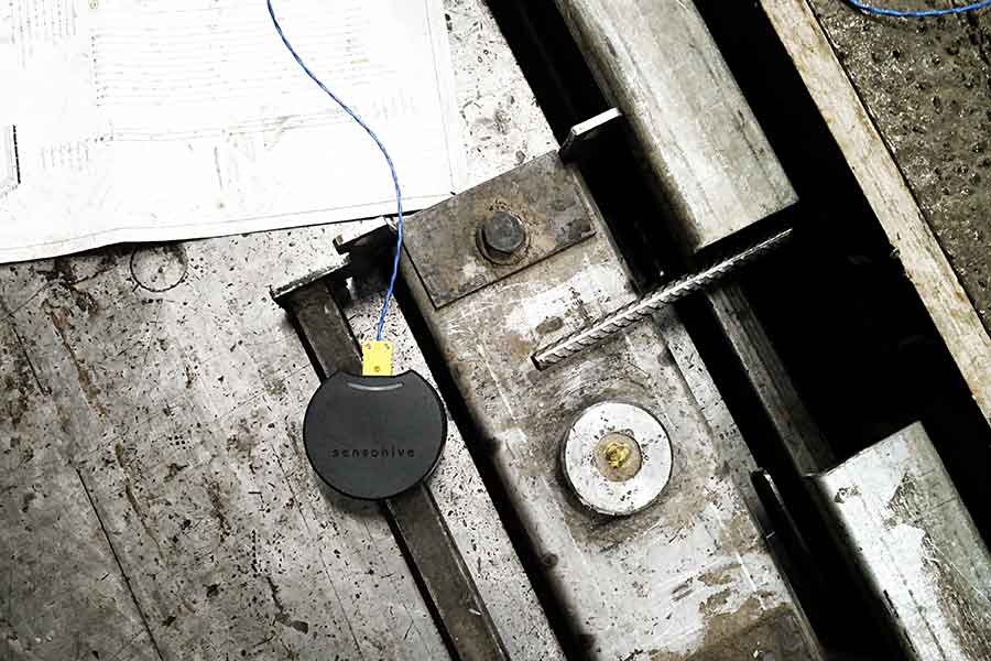 Orbit 3 sensor in use