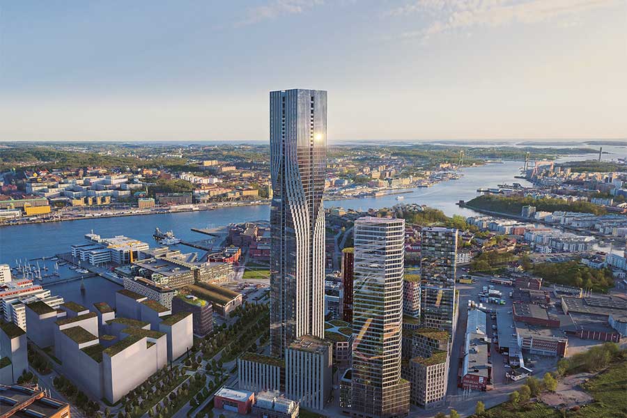 Tallest Building in Scandinavia: Serneke Reaches Weekly Flooring Cycles With Maturix