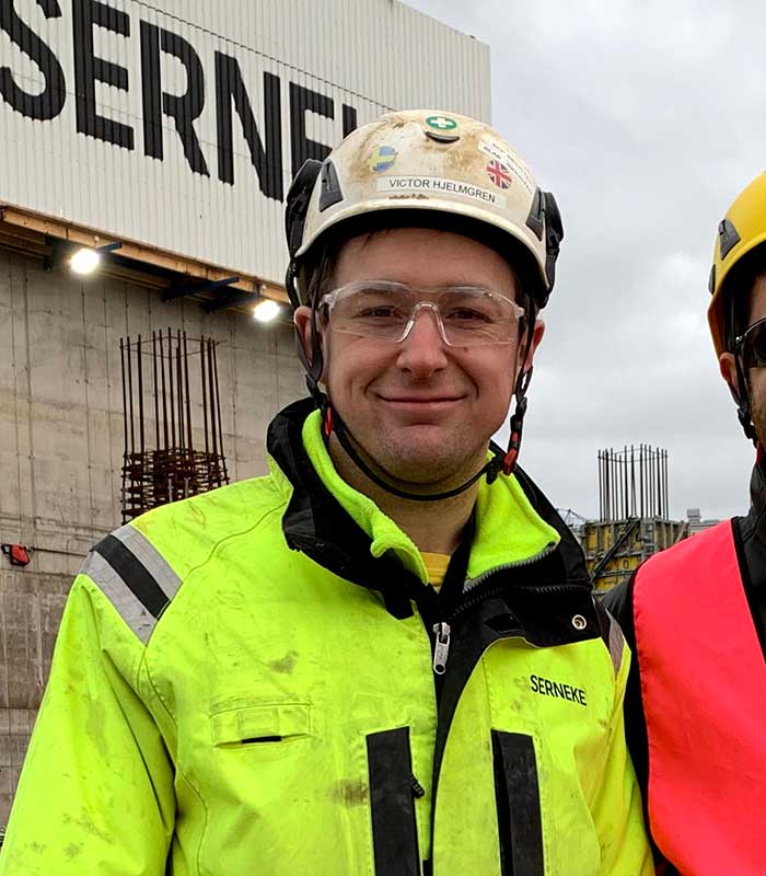 Viktor from Serneke.