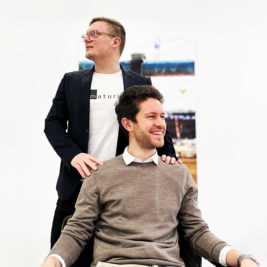 Tobias and Casper: Role change between our CCO and CEO