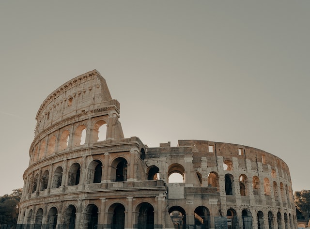 The colosseum.